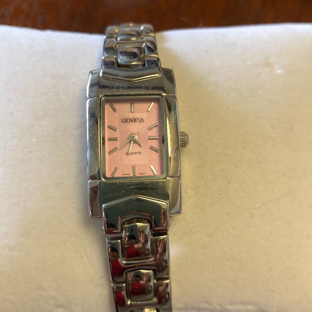 Geneva water resistant watch for 5.5” wrist